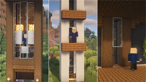 minecraft how to build an elevator|best elevator design for minecraft.